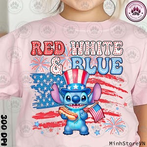 America 1776 Png, Mostro Blu Png, Personaggio dei cartoni animati retrò rosso bianco blu Png, Quattro luglio Png, 4 luglio Png, Download immediato