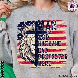 Jesus Png, Dad Lion Png, Dad Png, Christian Png, Man Of God Png, Bible Verse Png, Father Png, Christian Cross, Dad Shirt, Instant Download