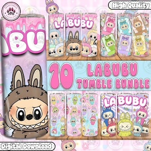 9Files Cartoon 20oz Tumbler Wrap, Funny Cartoon 20oz Skinny Tumbler Wrap Bundle PNG, Trending Cartoon Png, Gift for Kids, Instant Download