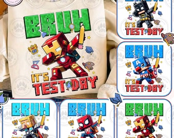 Paquete de citas de profesores (PNG), ¡Amigo, es día de examen! ¡Tienes esto! (PNG), ¡Rock the Test! (PNG), Día del examen de juego (PNG), Juego (PNG), Día de la estrella (SPD), Descarga instantánea