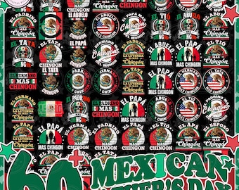 60+ Divertido Día del Padre Español Png, El Papa/Padrino/Abuelo Mas Chingon, Dia Del Padre Png, Eres Mi Heroe Png, Regalo para papá, Descarga instantánea