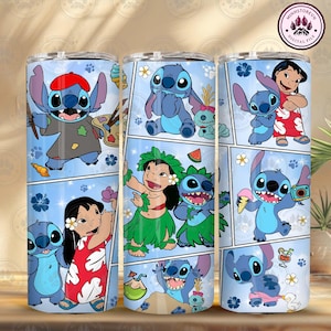 Monster Cartoon Skinny Straight Wrap, Blue Monster Character 20 OZ Tumbler Wrap Design, Cartoon 20 OZ Tumbler Wrap,  Instant Download