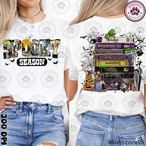 Halloween Design Png, 90s Halloween Png, Two Side Halloween Nightmare VHS Png, VHS Tapes, 90s VHS Png, Halloween Gift, Instant Download