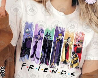 Bad Witches Club Png, Villains Character Png, Retro Halloween Witch Png, Halloween Villains Wicked Png, Villains Friends, Instant Download
