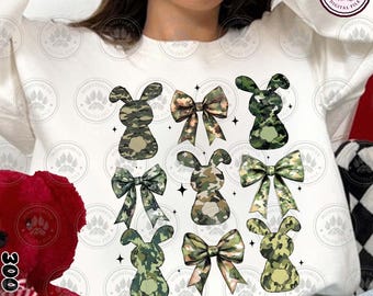 Easter Retro Bow Png, Camo Coquette Bow Png, Retro Camo Coquette Bow Png, Easter Spring Png, Happy Easter Day, Camo Easter, Instant Download