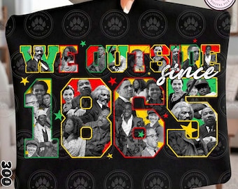 Coquette Juneteenth PNG, We Outside Since 1865 Png, Free-ish 1865 PNG, Afro Juneteenth Girl PNG, African American Pride, Instant Download