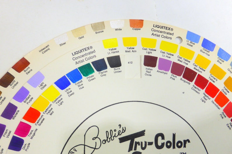 Tru Color Paint Chart