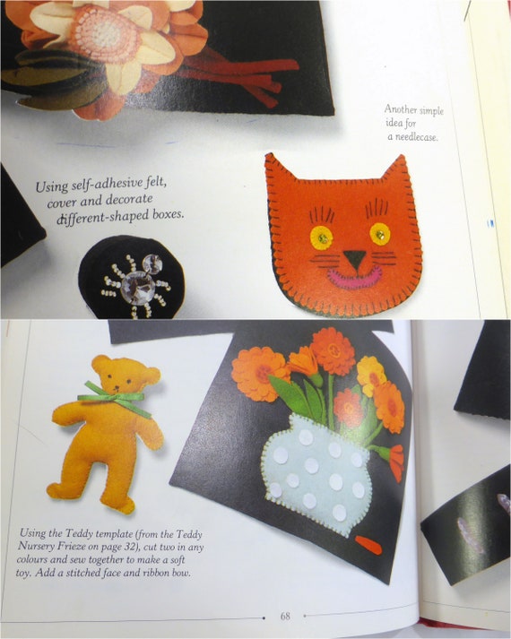 The Felt Book Easy To Make Projects For All Ages Clare Beaton Etsy