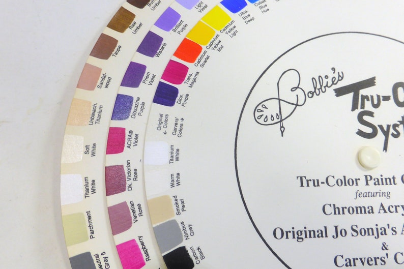 Tru Color Paint Chart