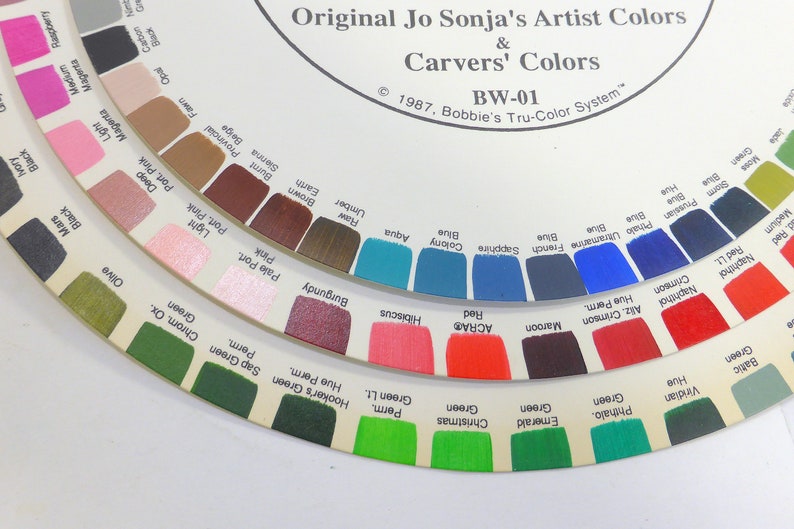 Tru Color Paint Chart