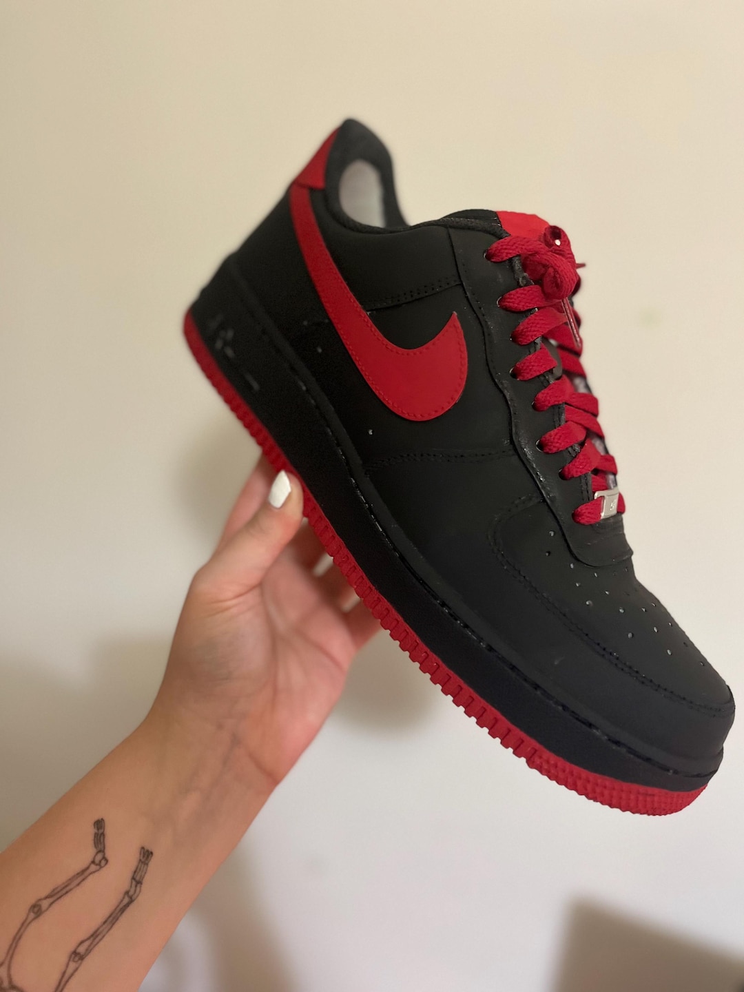 Air Force Black and Red Matt