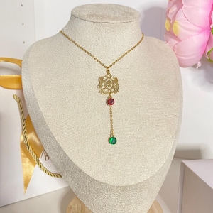 Moroccan necklace, coat of arms of Morocco