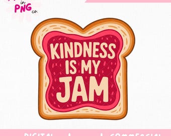 Vänlighet är mitt jobb png | Trendigt klistermärke png | Välj inspirerande fraser om vänlighet png | Preppy Kind sublimeringsfil | Positivitet png |