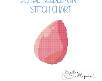 Beauty Blender Nadelspitze Muster | Girlie Badezimmer Dekor, 18 Maschen (Digitaler Download)
