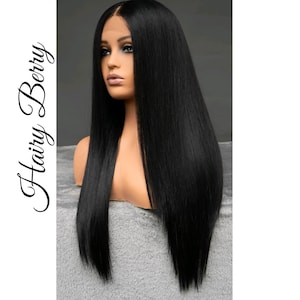 emo wig, paramount wig, Lace Front Wig, black pinup wig, Wig, drag queen wig, cosplay wig, black wig, wigs, long wig, straight wig