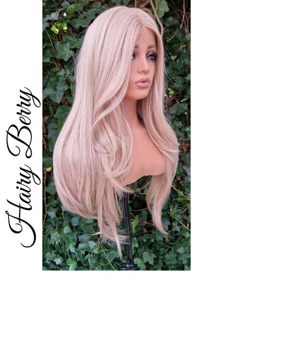 Platinum asymmetrical lace front wig Rich Mono Wig by Ellen Wille | Asymmetrical Lace Front Wig main image 3