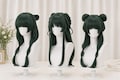 Maomao Cosplay Wig Dark Green Anime Wig Apothercary Diaries Wig Braided Buns Pigtails Heat Resistant Synthetic Wig Women Costume Wig product logo