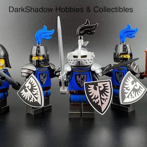 LEGO Minifigures - Castle Black Falcon Knights - YOU PICK - 100% Genuine Lego - Castle accessories Includes everything seen! - Ships Fast!