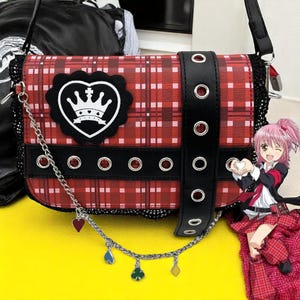 Sac à bandoulière Anime Hinamori Amu - Sac à bandoulière cosplay uniforme JK Kawaii
