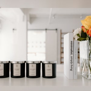 Hand-poured Scented Soy Blend Candle - Perfect for Gifting!