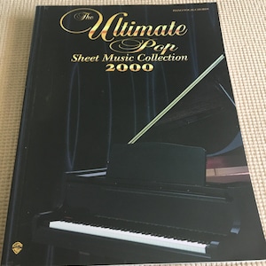 Guitar piano vocal the ultimate pop sheet music collection 2000 songbook guitar piano vocal Hal Leonard publishing almost 400 pages
