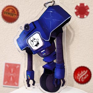 Yes Man Fallout 7,5 cm akrylnyckelring