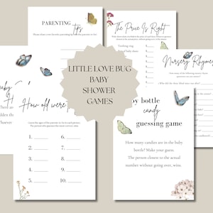 Little Love Bug Baby Shower Games