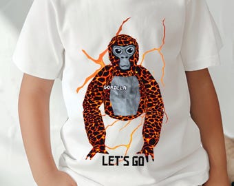 Monkey VR Game T-Shirt: Monkey Graphics Tee