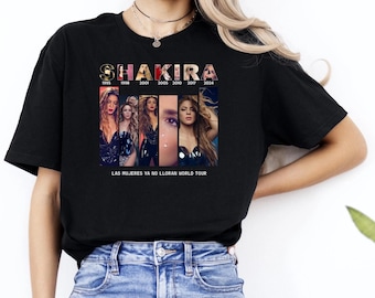 Shakira 2025 Concert Tank Top - Las Mujeres World Tour