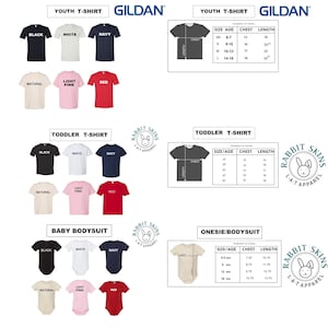 a poster with a bunch of different types of shirts