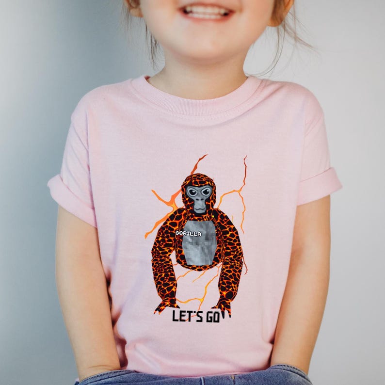 Gorilla tag gamer classic t-shirt gorilla tag VR Monkey Game Tee VR game graphics kids games gaming merchandise Tee Birthday Gorilla Tag Tee