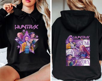 Custom KPop Demon  Hoodie: Huntrix Printed Sweatshirt