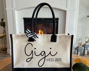 Bolsa de mano personalizada Gigi, año de fabricación 2025, regalo para el Día de la Madre