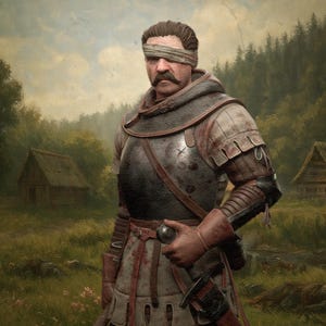 Jan Zizka - Kingdom Come: Deliverance 2 | Fan Art figurine  | Мake to order