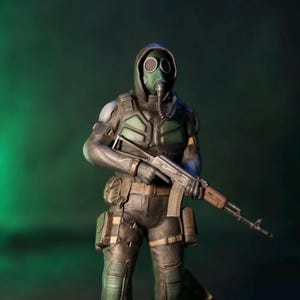 Stalker Universe: personaggio alternativo non ufficiale in 3D con dettagli dipinti a mano, 21 cm (8,2 pollici)