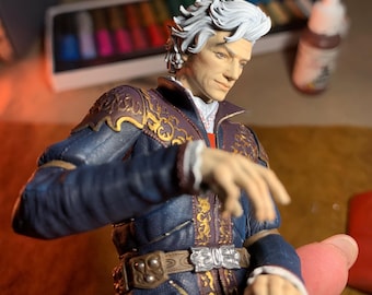 Baldur's gate Astarion hand painted figure BG3  | Мake to order