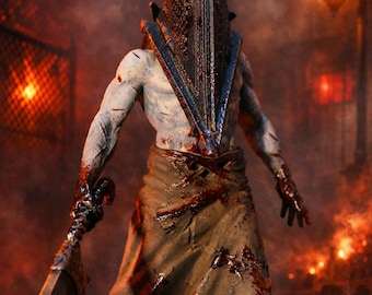 Pyramid head Silent Hill 3d Figurine  Hand-Painted  – 25cm (9.8") Tall