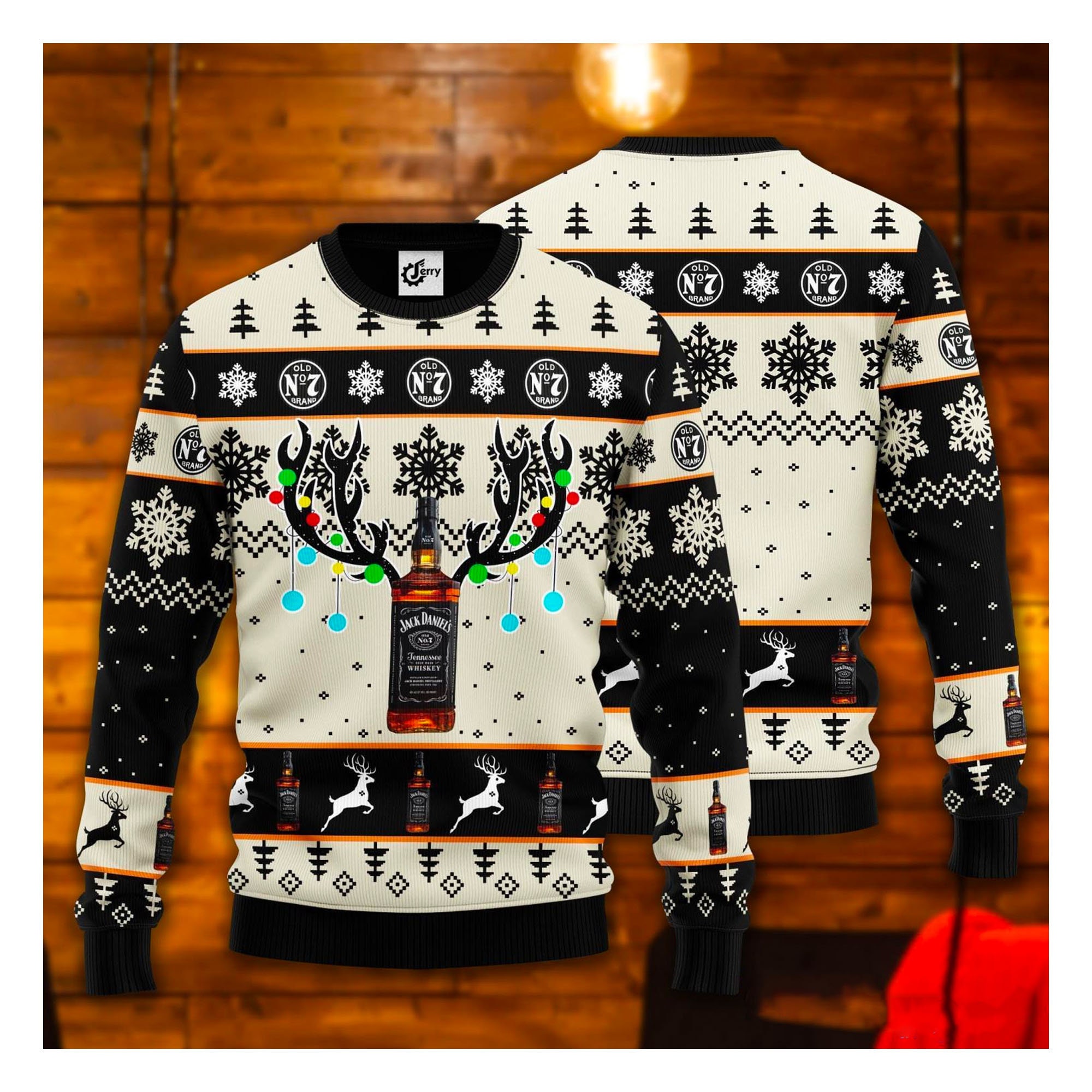 J Daniel Reindeer Ugly Christmas Sweater