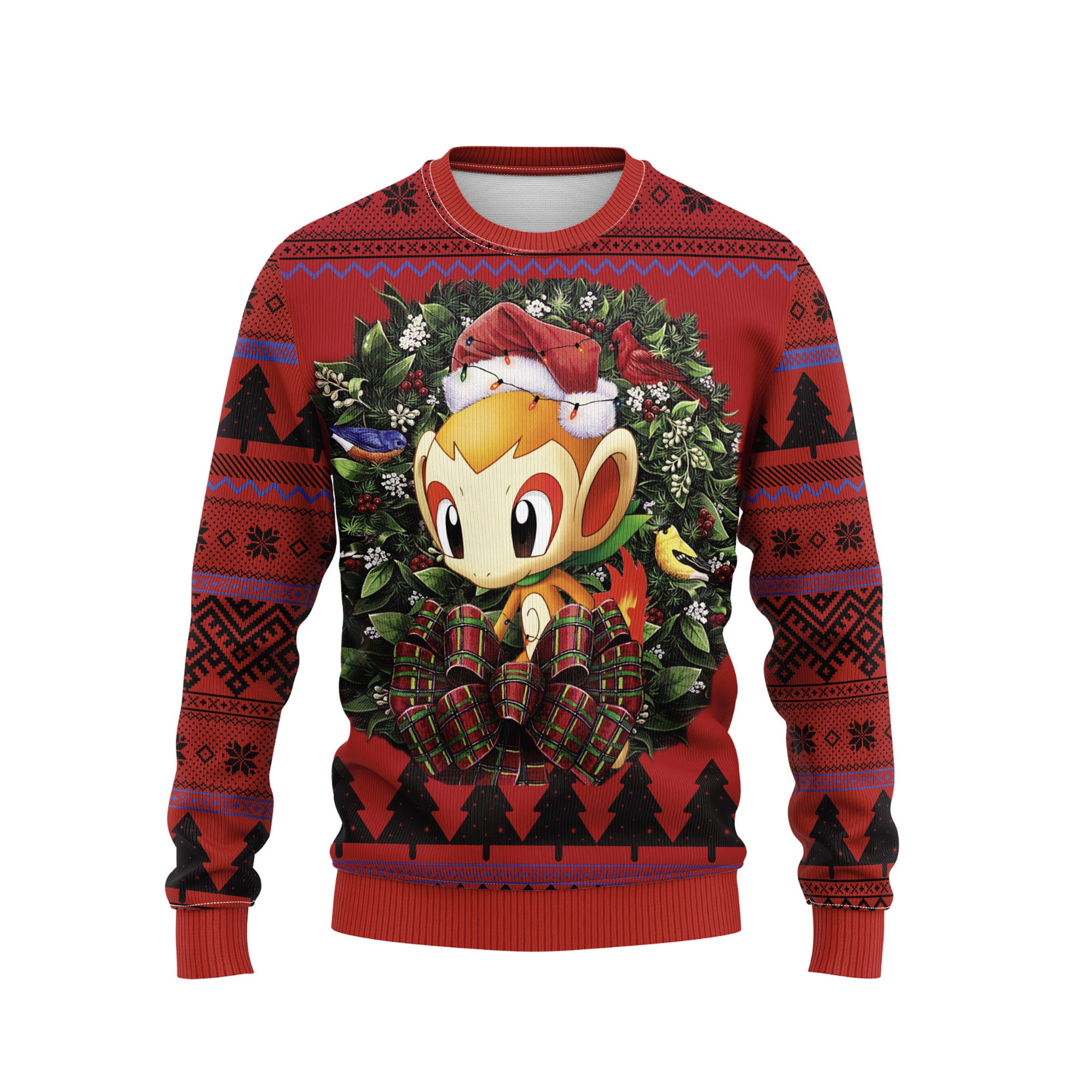 Chimchar Ugly Christmas Sweater
