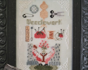 Needleworkers Spot Motif Sampler Counted Cross Stitch Pattern