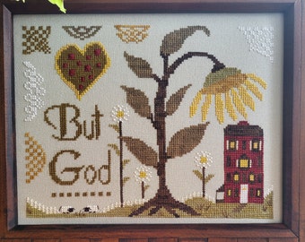 But God counted cross stitch pattern