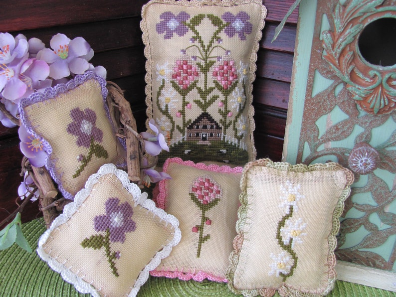 My Secret Garden Counted Cross Stitch Chart | Etsy