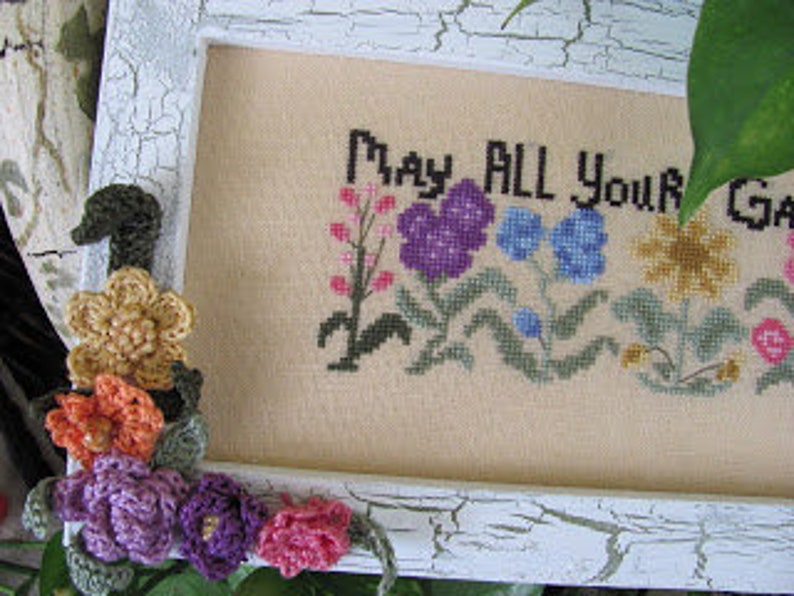 Garden Of Wildflowers Counted Cross Stitch Chart in PDF image 7