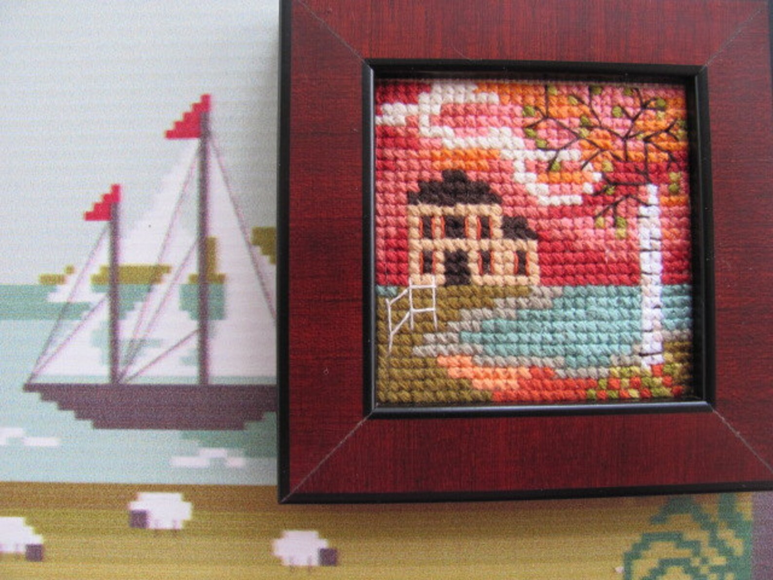 Stitch an Inch Fall Counted Cross Stitch Chart | Etsy