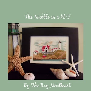 The Nubble PDF format, counted cross stitch pattern