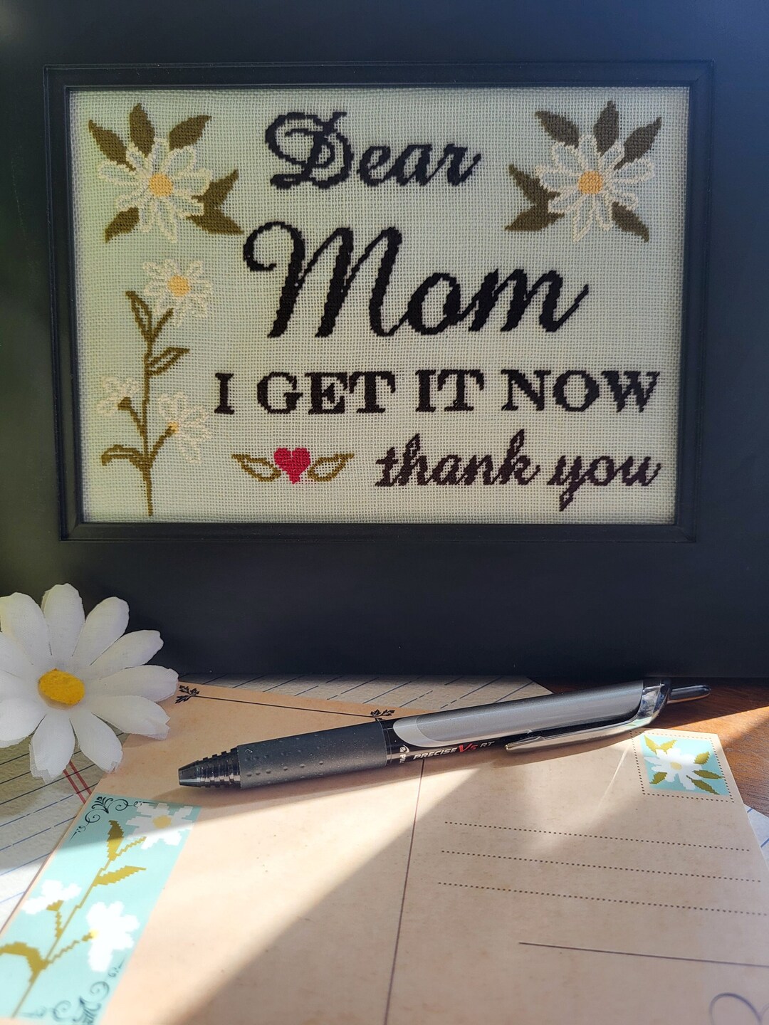 On SALE Dear Mom I Get It Now Counted Cross Stitch Pattern - Etsy