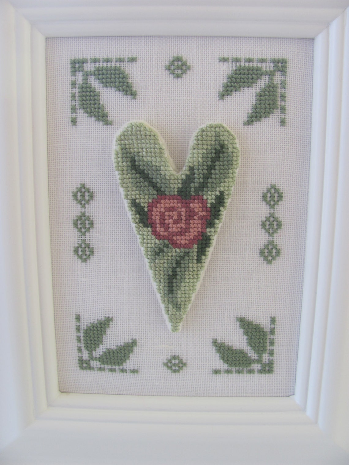 Heart To Heart Counted Cross Stitch Chart PDF Etsy