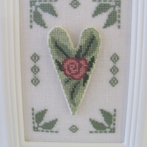 Heart to Heart Counted Cross Stitch Chart PDF - Etsy