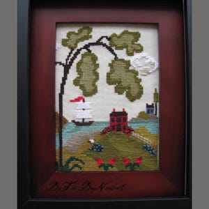 Nantucket Village Series 1  counted cross stitch chart