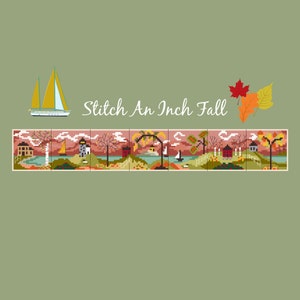 Stitch An Inch Fall Counted Cross Stitch Chart